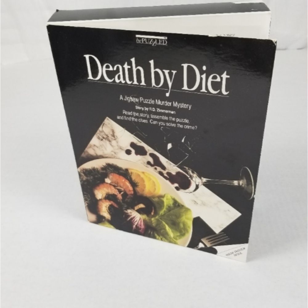 Bepuzzled Death by‎ Diet 500 Piece Mystery Puzzle